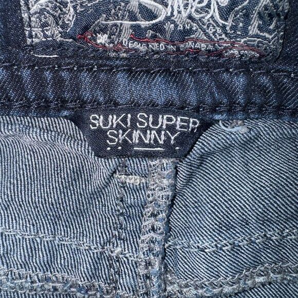 SILVER SUKI VERY SKINNY JEANS WOMEN - Picture 4 of 5